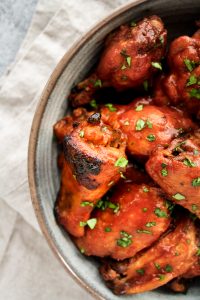 Instant-Pot-Low-Carb Sweet-and-Spicy Barbecue-Chicken-Wings