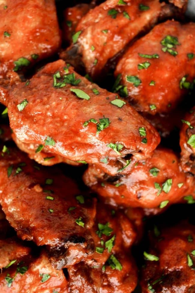 Instant Pot Low-Carb Sweet & Spicy Barbecue Chicken Wings Real Balanced