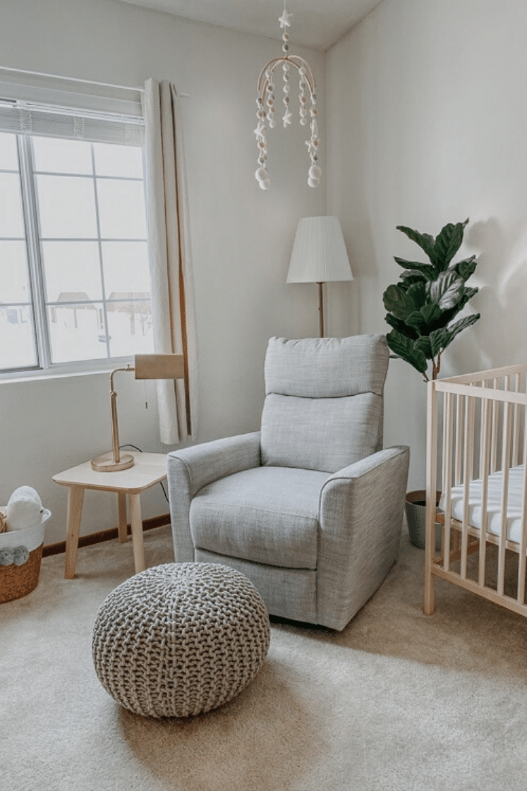 Neutral Affordable Girl Nursery