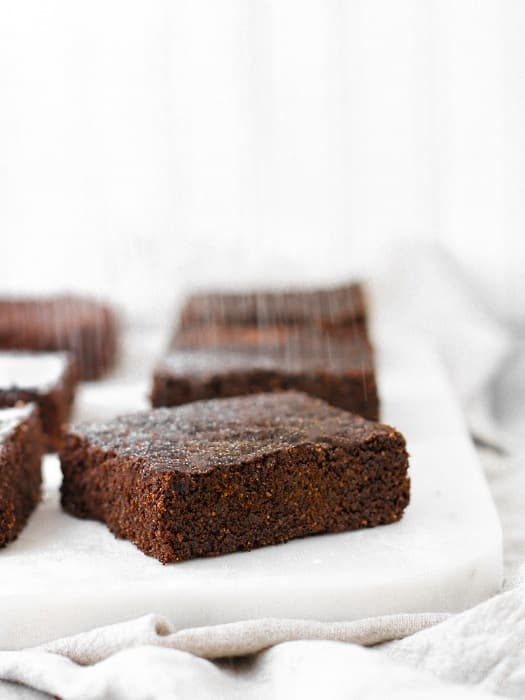 keto brownies by sara nelson of real balanced