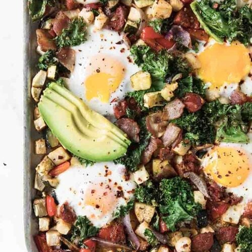 Keto Sheet Pan Breakfast Hash featured image