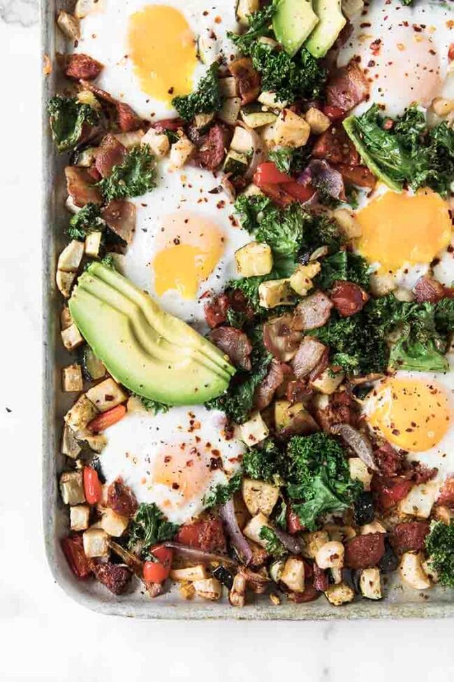 Keto Sheet Pan Breakfast Hash | Real Balanced