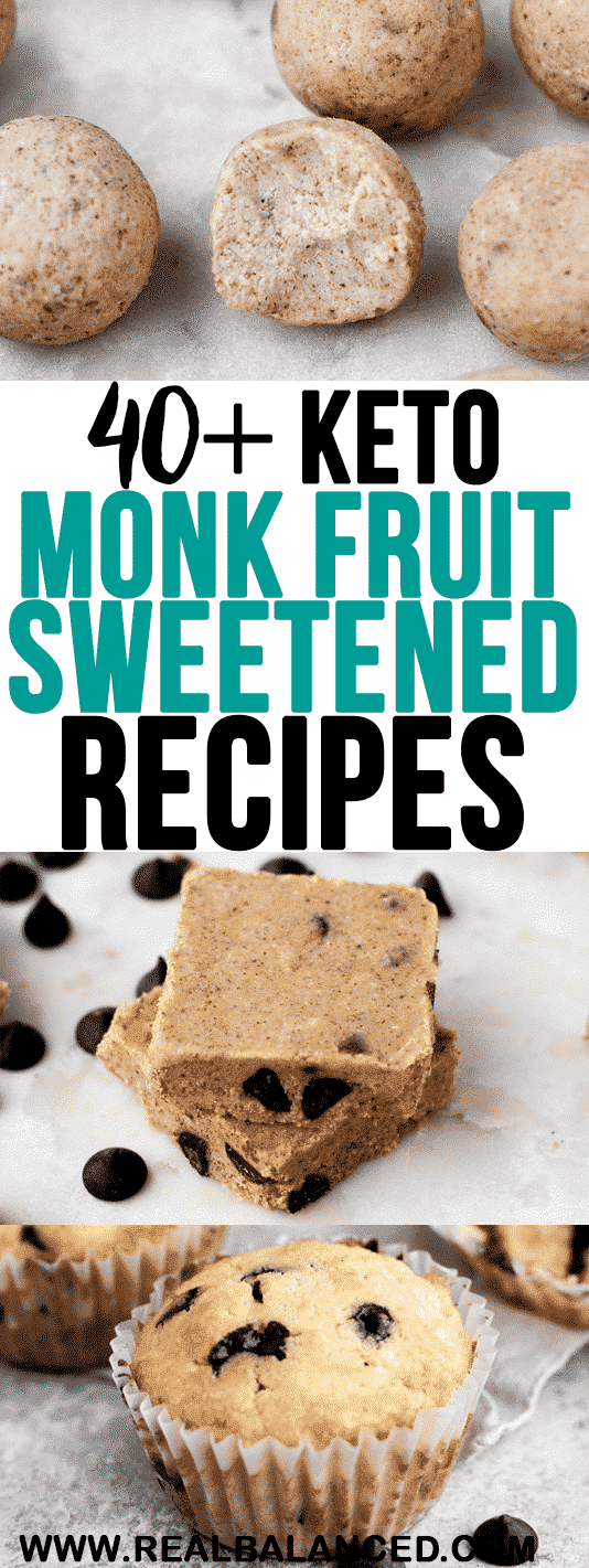 keto ice cream with monk fruit
