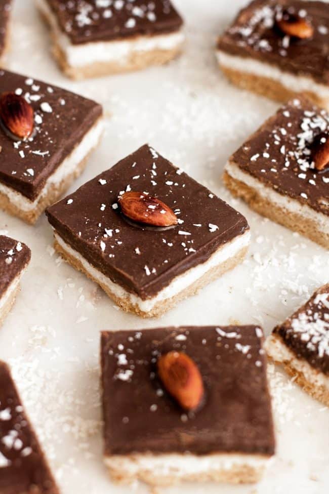 LowCarb Almond Joy Bars