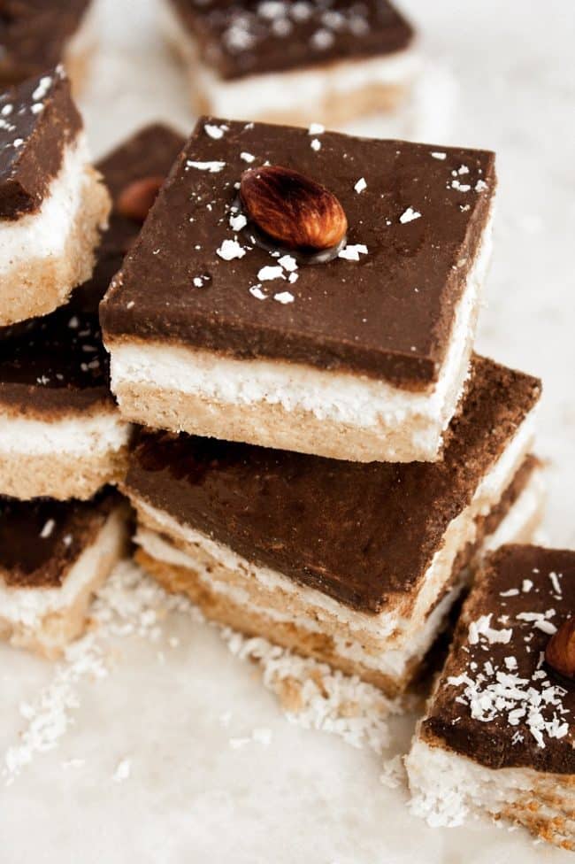 LowCarb Almond Joy Bars