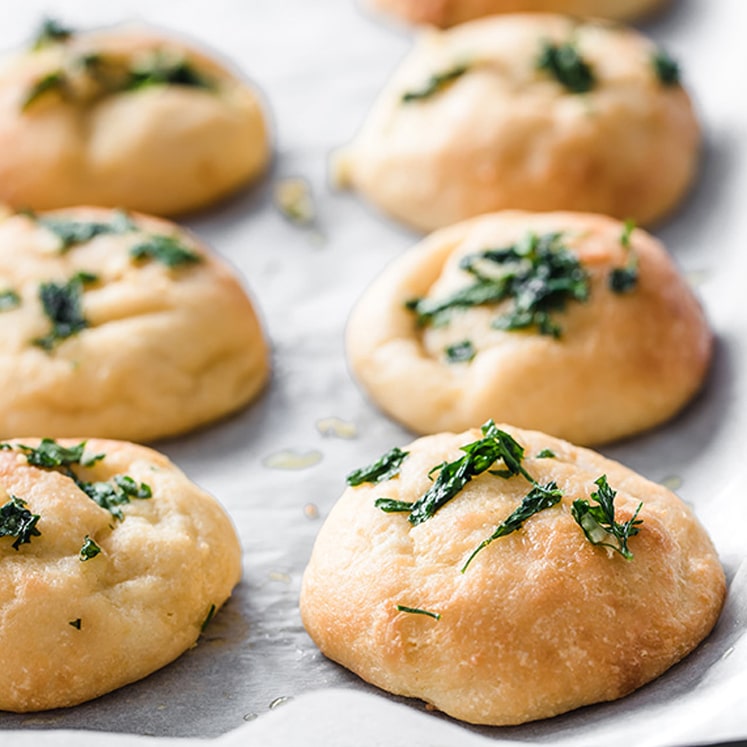 Keto Garlic Bread Rounds