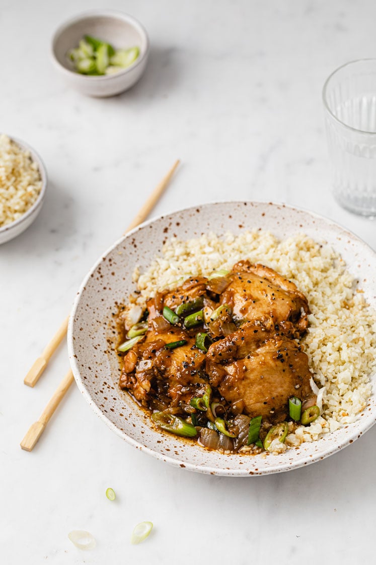 Instant pot chicken adobo