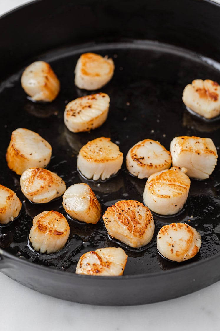 Lemon Garlic Scallops OnePan, 30Minute, Keto, LowCarb, GlutenFree
