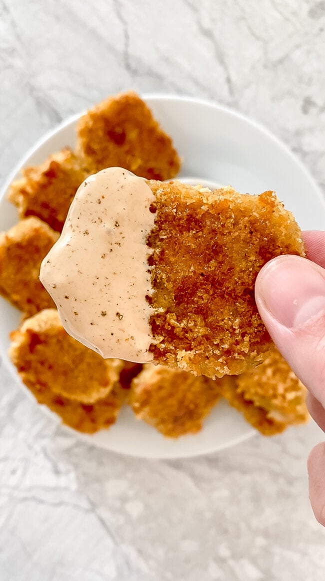 LowCarb Baked Chicken Nuggets 30Minutes, Keto, NutFree