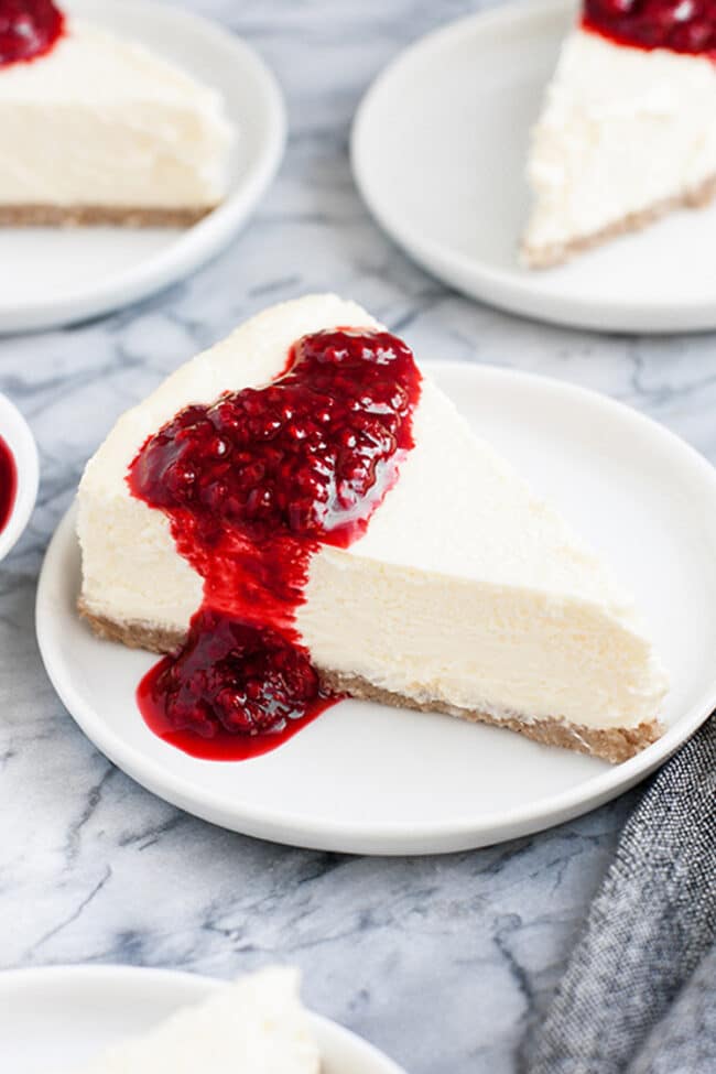 Nut-Free Keto Cheesecake | Almond Flour-Free, Low-Carb, Gluten-Free