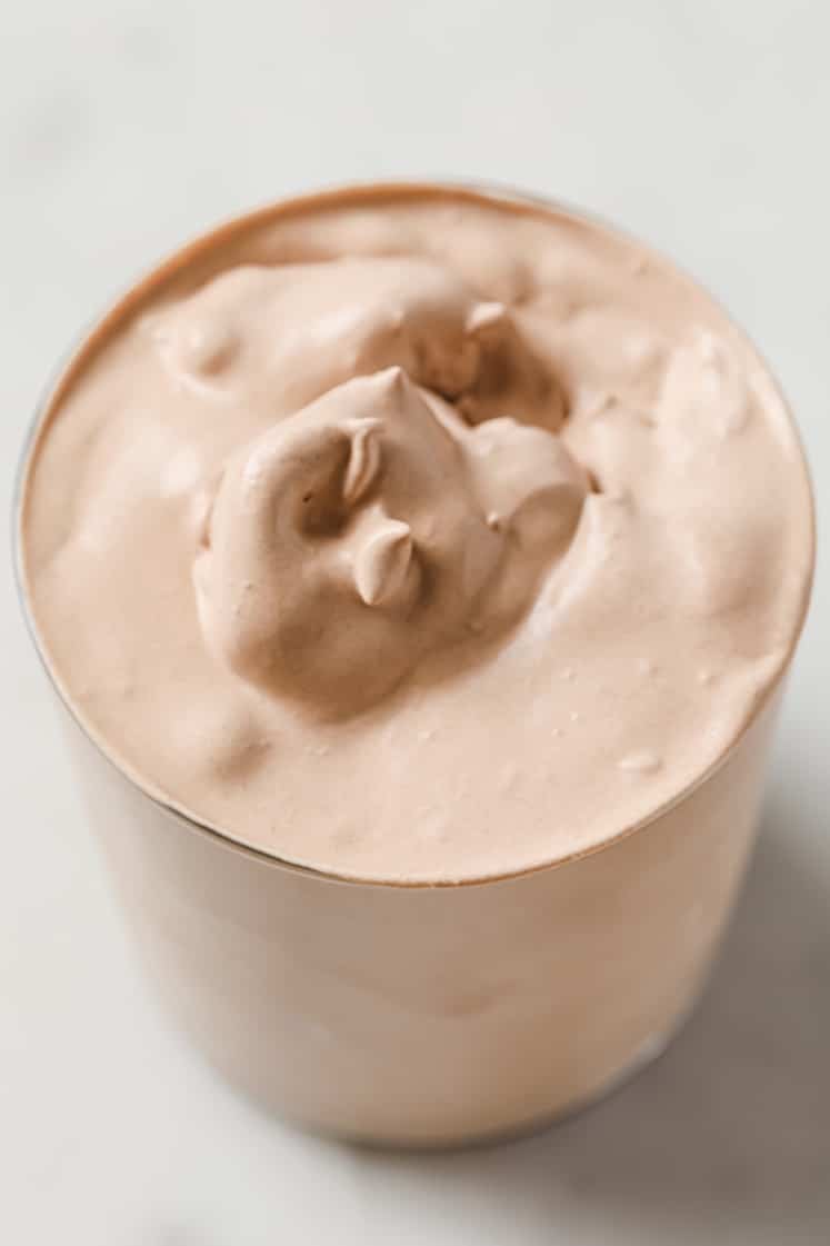 Chocolate Keto Frosty Low Carb Shake - Low Carb Yum