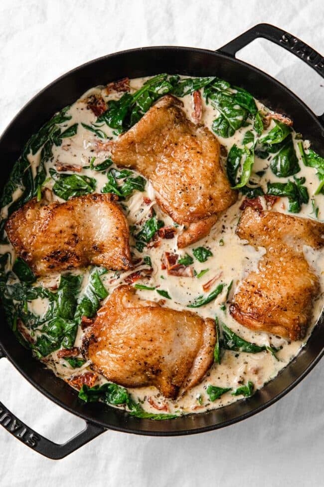 Creamy Tuscan Chicken | Real Balanced