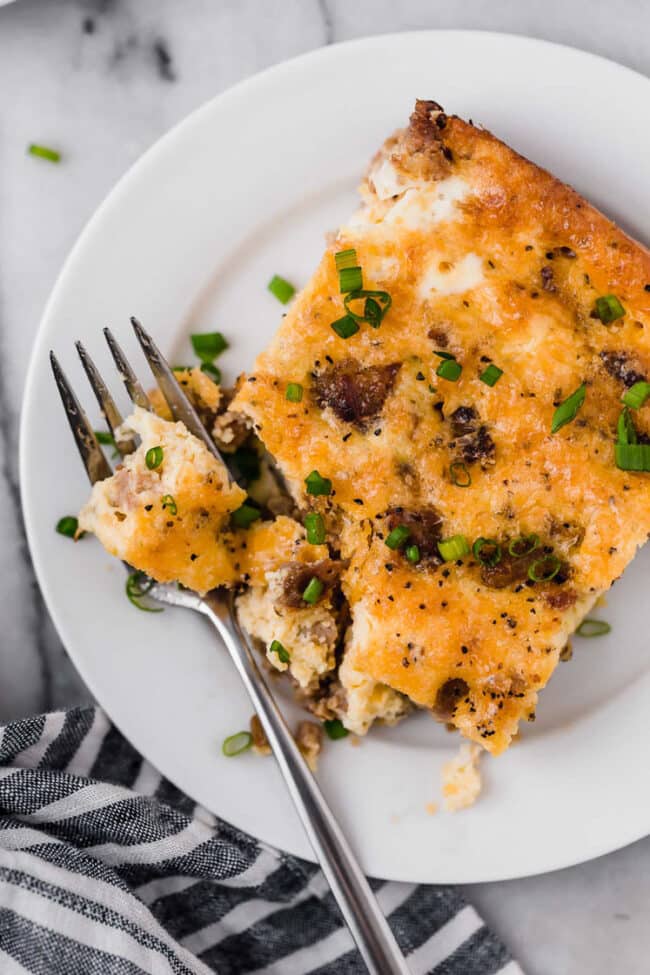 Sausage Breakfast Casserole | Real Balanced