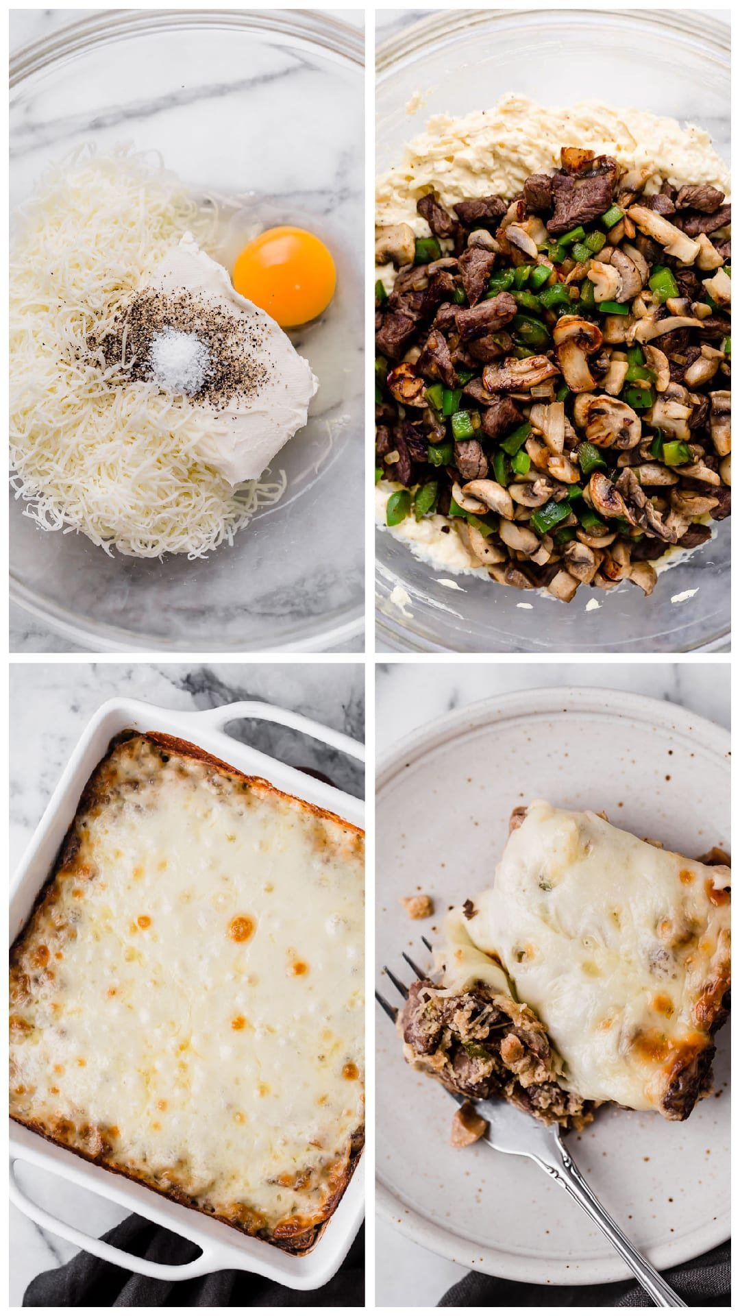 Philly Cheese Steak Casserole | Real Balanced