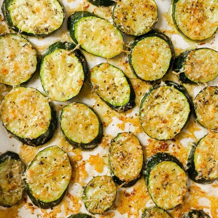 Baked Sliced Zucchini | Real Balanced