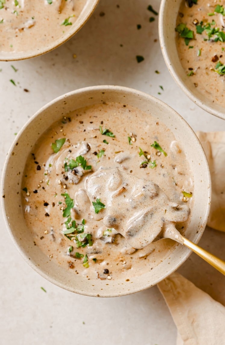 Hungarian Mushroom Soup | Real Balanced