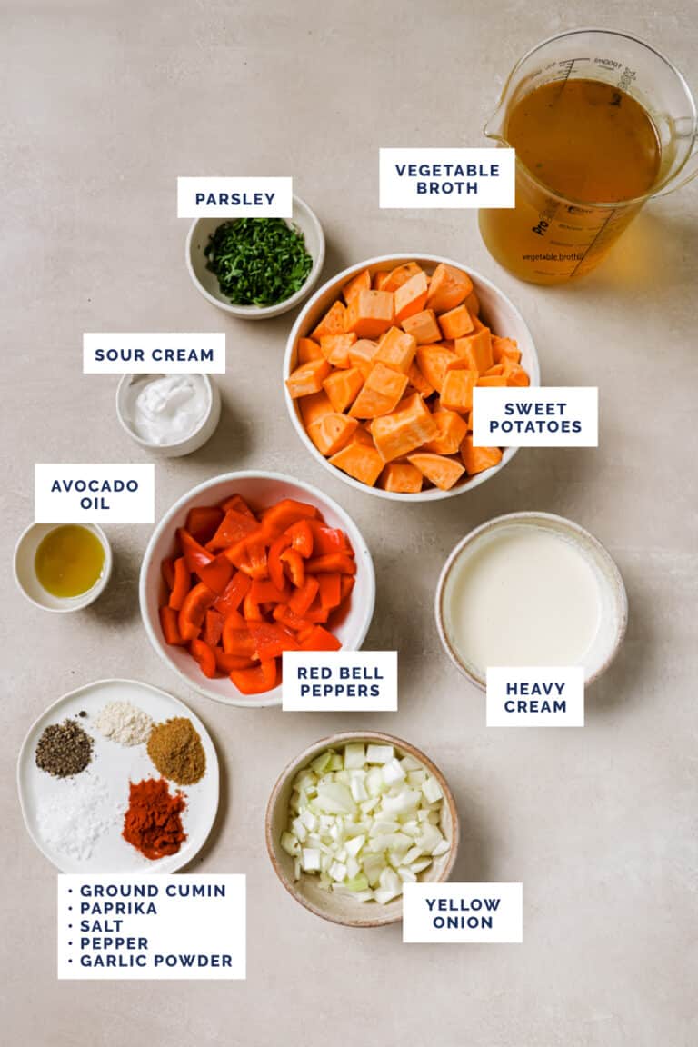 Sweet Potato and Red Pepper Soup Real Balanced