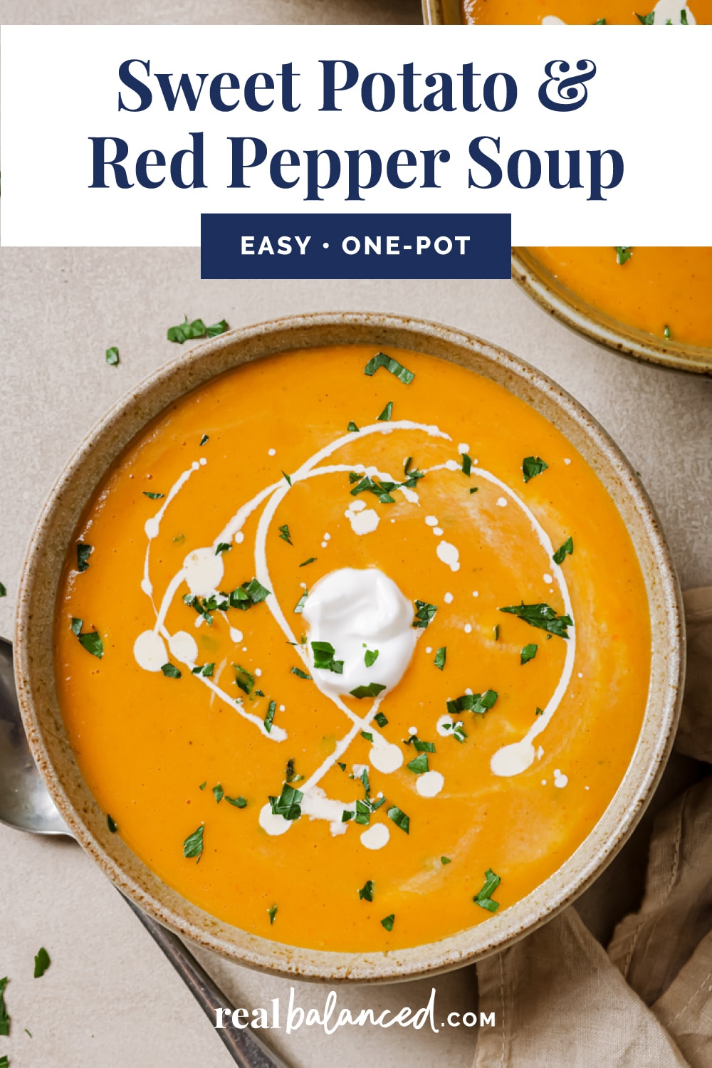 Sweet Potato and Red Pepper Soup Real Balanced