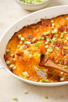 Twice Baked Potato Casserole | Real Balanced
