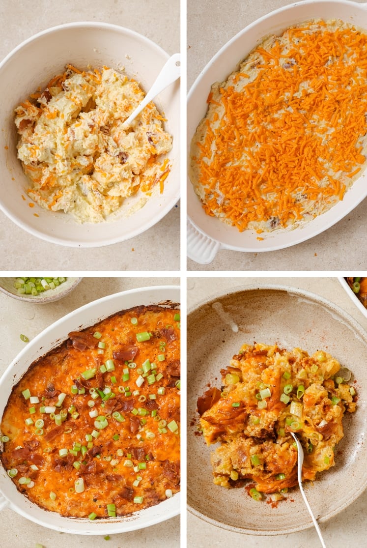 Twice Baked Potato Casserole | Real Balanced