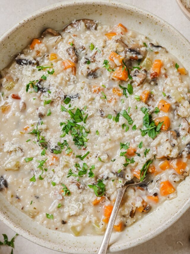 Wild Rice Mushroom Soup