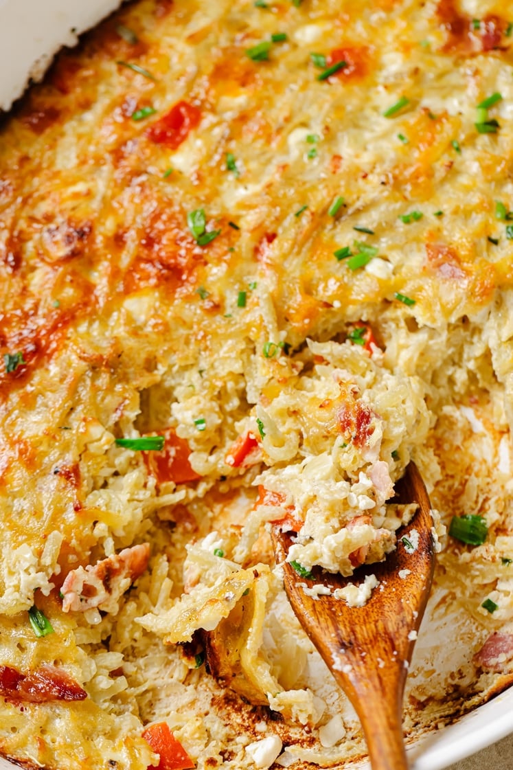 Hash Brown Breakfast Casserole | Real Balanced