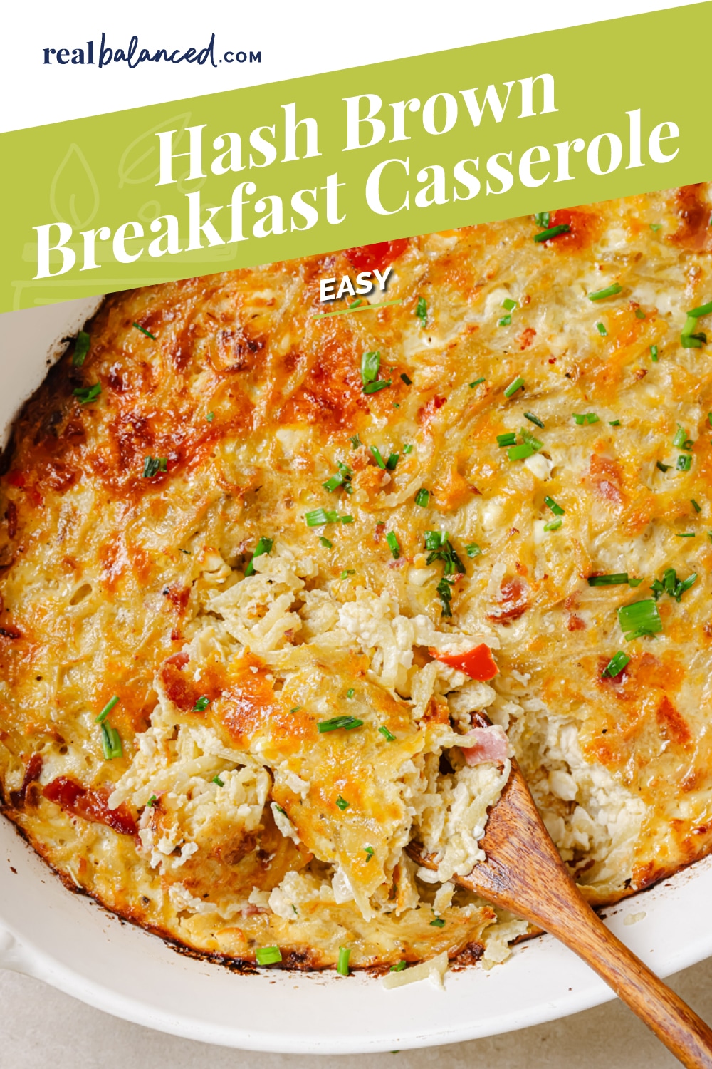 Hash Brown Breakfast Casserole | Real Balanced