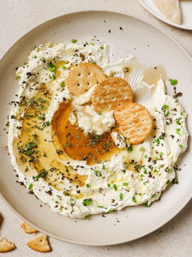 Whipped Feta with Honey Dip