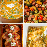 17 lazy night dinner recipes we always swear by blog post Pinterest graphic.