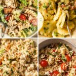 Pinterest graphic for the blog post: 12 Potluck Salads That'll Outdo Your Main Dishes