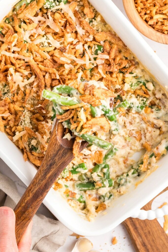 Fresh Green Bean Casserole