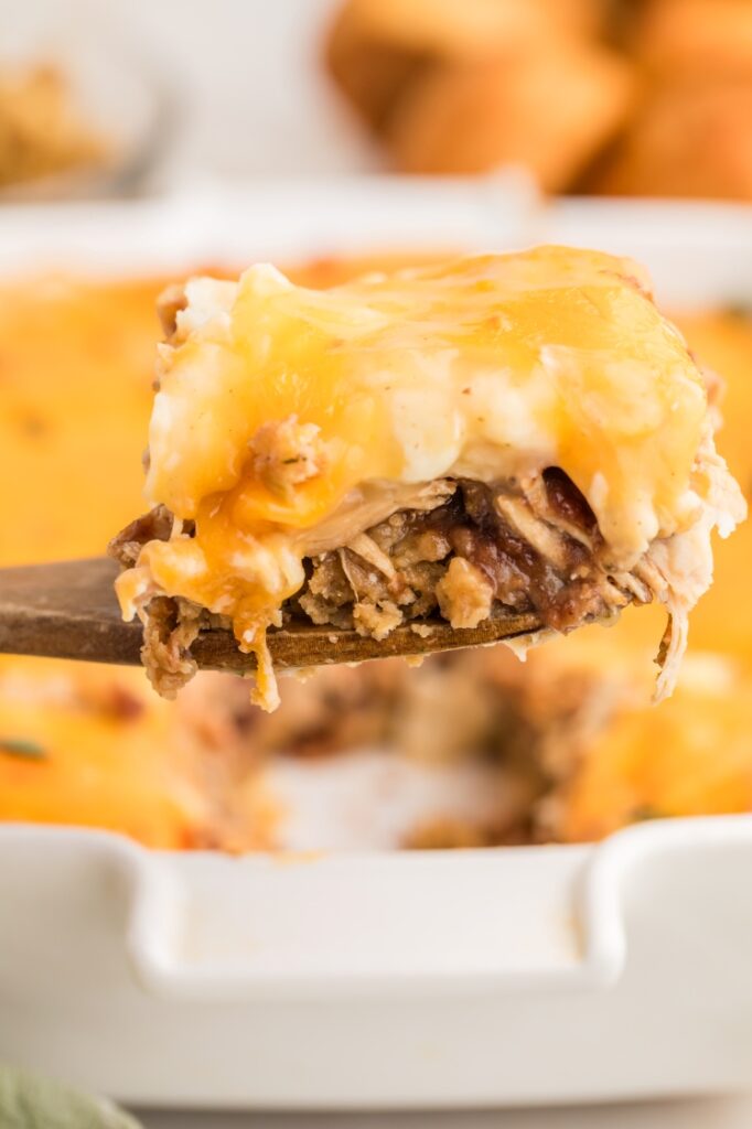 Thanksgiving Leftovers Casserole