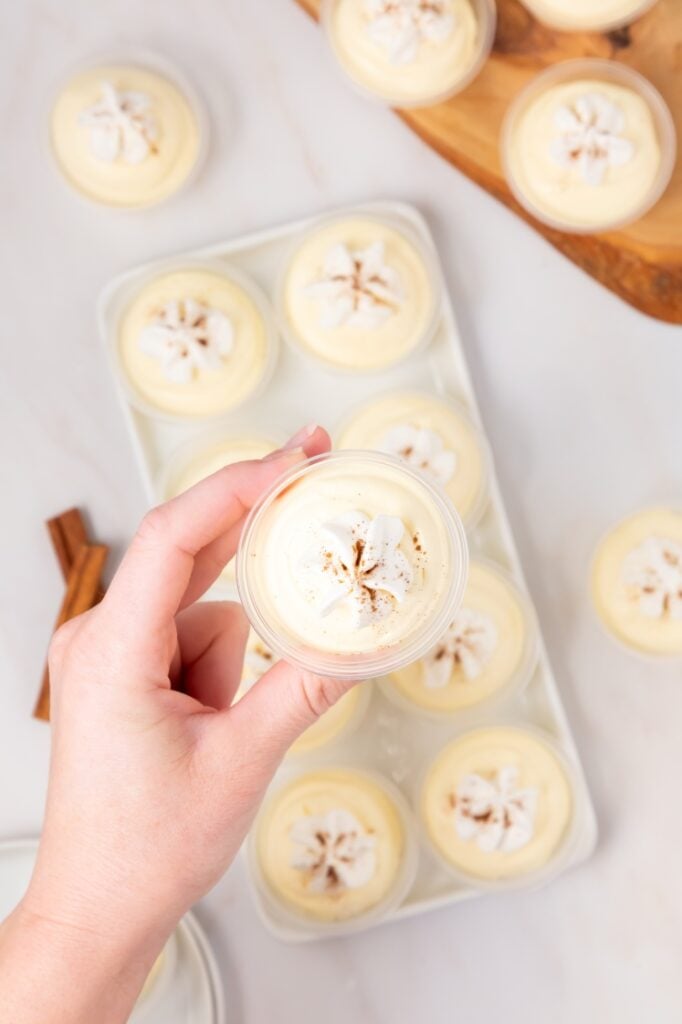 Vanilla RumChata Pudding Shots