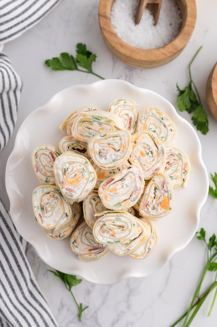 Chicken Bacon Ranch Pinwheels