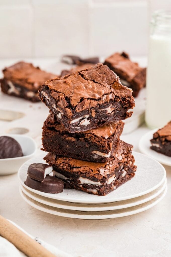 Peppermint Patty Brownies