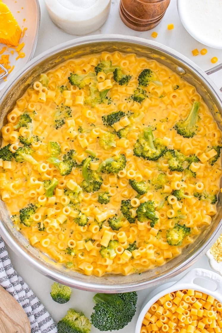 Broccoli Cheddar Ditalini