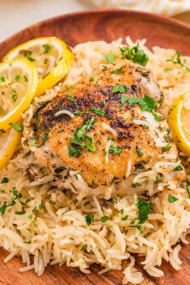 Lemon Chicken Rice | Real Balanced