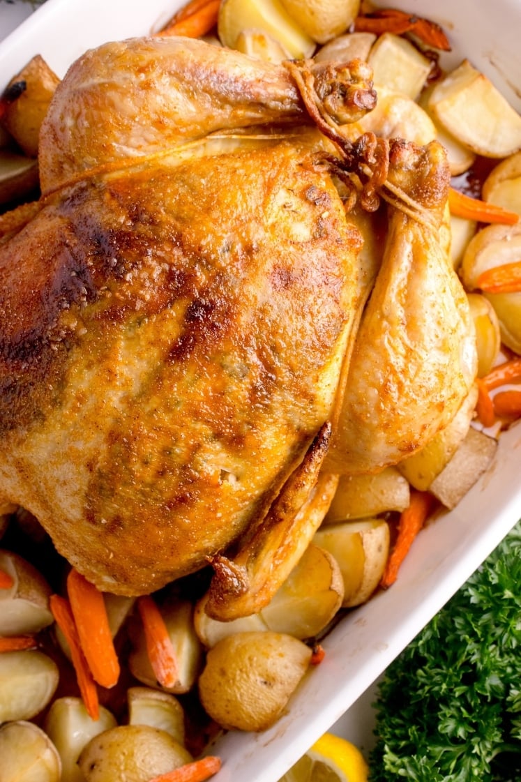 Oven Roasted Whole Chicken