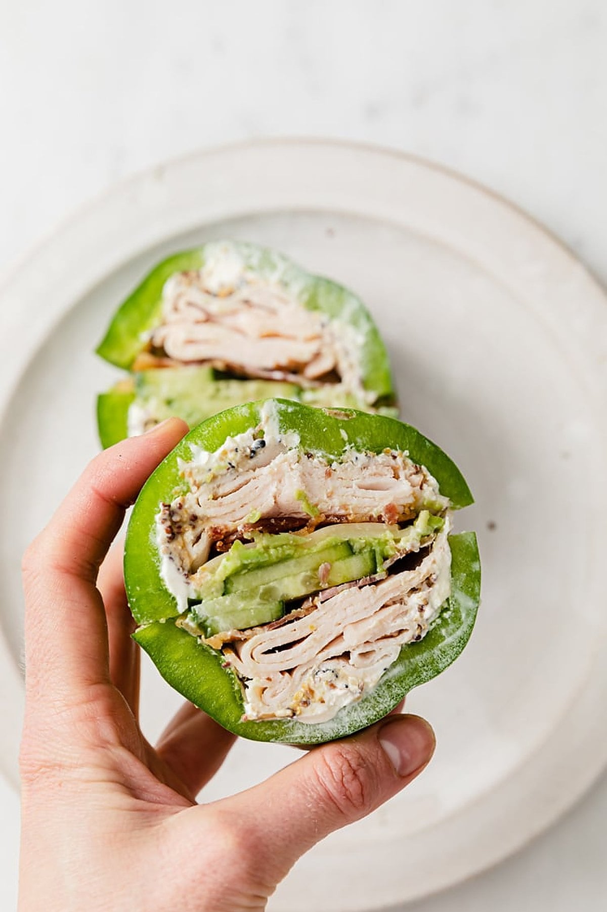 Bell Pepper Sandwich