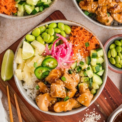 Chicken Poke Bowl