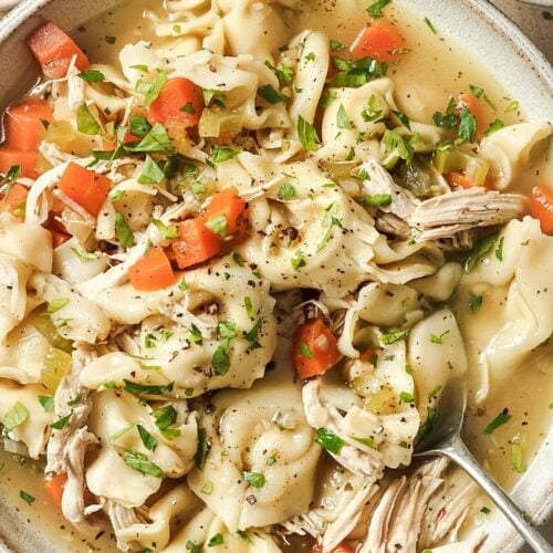 Chicken Tortellini Soup