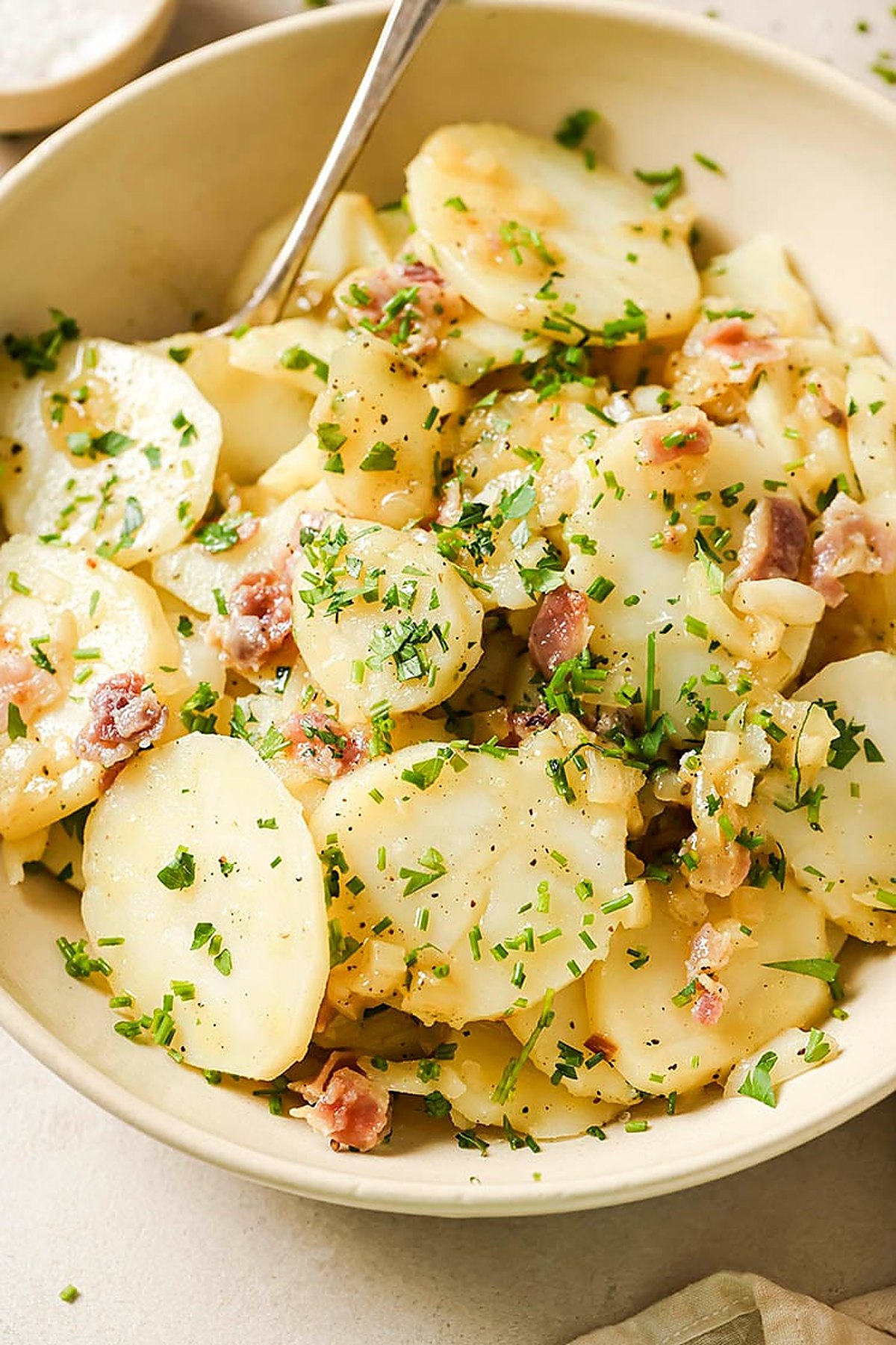 Authentic German Potato Salad with Bacon