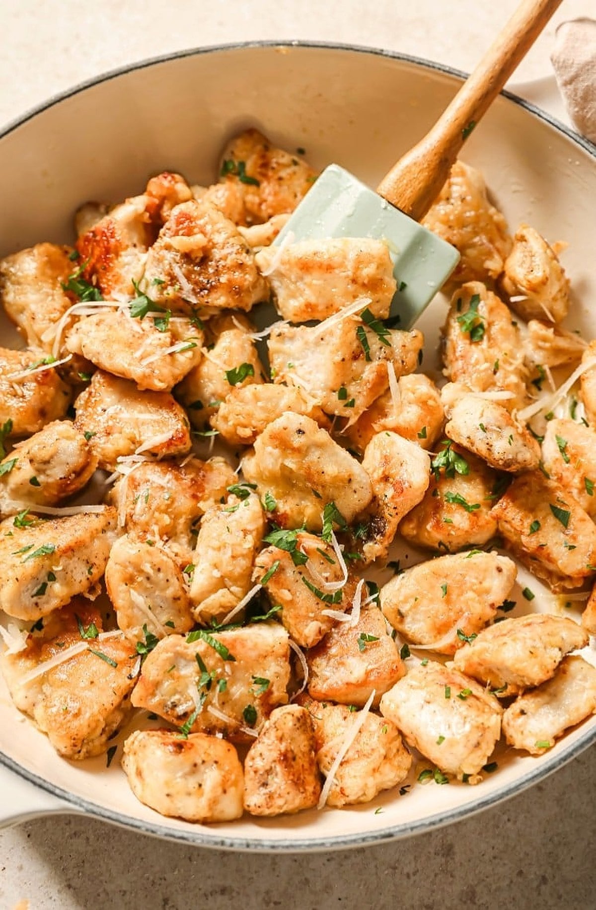Parmesan Garlic Chicken Bites
