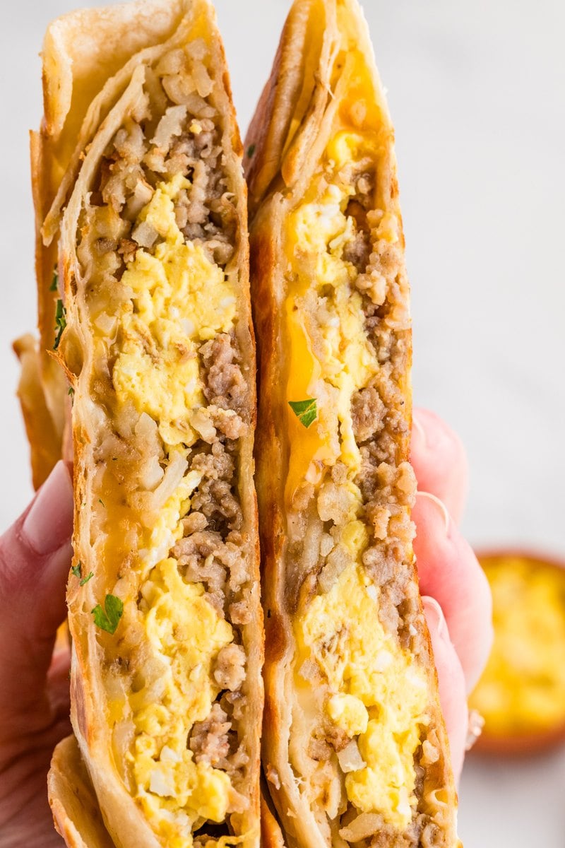 Breakfast Crunch Wraps